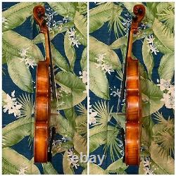 15.3 inches Old Antique 4/4 Czech Viola John Juzek vintage