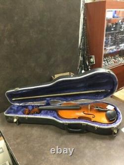 1965 Vintage Antique Heinrich Lorenz Violin 4/4 Made In Germany (lam018210)