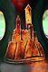 19th Century Old Antique Bohemian Violin With Handcrafted Castle Listen Sound