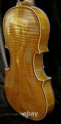 1/2 OLD German-Bohemian VIOLIN, for young Paganini LISTEN to the VIDEO