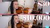 30 Amazon Violin Vs 10 000 Antique Violin
