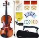4/4 Natural Acoustic Violin Set + Case+ Bow + Rosin All In 1 Christmas Day Gift