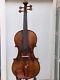 4/4 Violin European Flamed Maple Back Spruce Top Hand Carved Antique Style No7