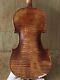4/4 Violin European Flamed Maple Back Spruce Top Hand Carved Antique Style No 2
