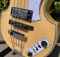9.9news hofner 70's style Ignition club Violin bass Sunset Yellow