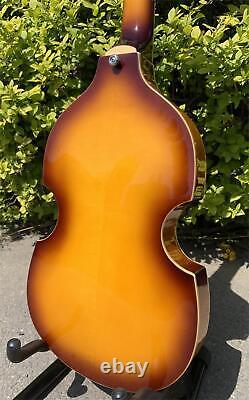 9.9news hofner 70's style Ignition club Violin bass Sunset color