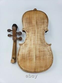 A Fine Antique Lionhead Violin Very Rare Lion Head