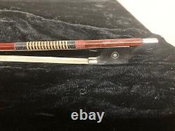 A. Schroetter Vintage Violin Bow Octagonal Antique 4/4 Professionally Rehaired