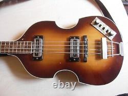 Alter original Höfner E-Bass Beatles Bass 500/1 60er Jahre vintage violin bass