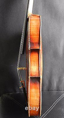 An Old Violin 4/4 Full Size Has restoration! Czeoho-Slovakia