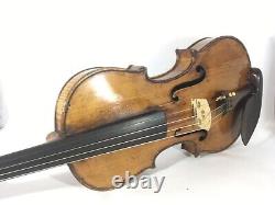 An old violin with solo sound