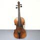 Antique 1800's Wooden Violin 4x4 Instrument 22 Hand Made Vtg
