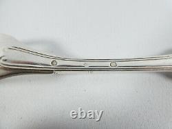 Antique 1835 Set of 3 French Sterling 950 Silver Dinner Forks Fiddle & Thread