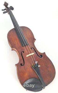 Antique 1865 Christian Bolandt Violin & Bow Johann Chriftian Bolandt Instrument