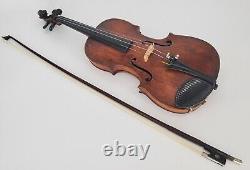 Antique 1865 Christian Bolandt Violin & Bow Johann Chriftian Bolandt Instrument