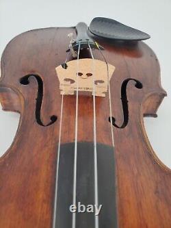 Antique 1865 Christian Bolandt Violin & Bow Johann Chriftian Bolandt Instrument