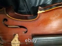 Antique French 3/4 Violin J Thibouville-Lamy Medio Fino Circa 1900