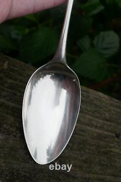 Antique Georgian Dated 1797 Sterling Silver Table / Serving Spoon