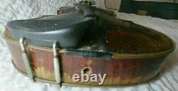 Antique Jacobus Stainer 1786 Violin W Vintage GSB Steam Bent Wood Case