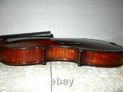 Antique Old Vintage German 1922 Franz Stengel Full Size Violin
