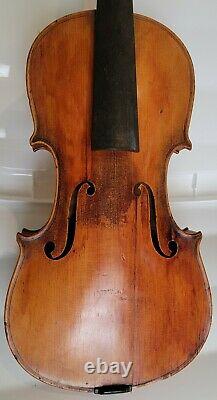 Antique, Old, Vintage used 4/4 Violin #2