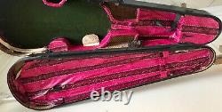 Antique Old Woden Violin case, European For full size Estate sale