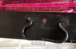 Antique Old Woden Violin case, European For full size Estate sale