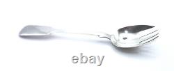 Antique Sterling Silver Runcible Spoon Fiddle Pattern Blank London 1863