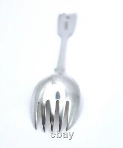 Antique Sterling Silver Runcible Spoon Fiddle Pattern Blank London 1863