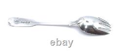 Antique Sterling Silver Runcible Spoon Fiddle Pattern Blank London 1863