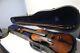 Antique/vtg Lifton Violin Case With Violin And Bow