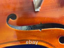 Antique Vintage Conservatory 4/4 Amati Violin #10114 with Bow