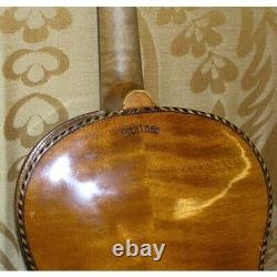 Antique Vintage French Violin With Case Signed Stainer