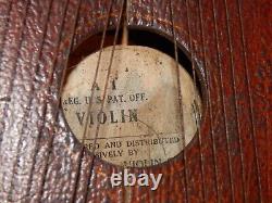 Antique/Vintage Hawaiian Art Violin Co Ukele Parts Project Estate Find