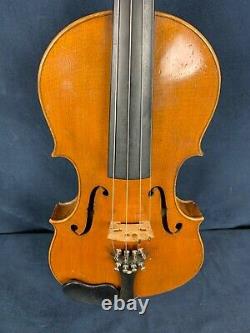Antique/Vintage Nicolaus Amatus Labeled 4/4 Violin. Good Condition