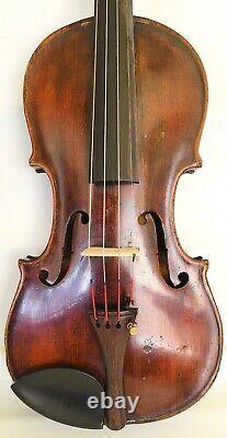 Antique, Vintage, Old German, Possibly Hungarian Violin/Viola #6