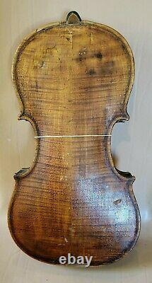 Antique, Vintage, Old German Unlabeled Violin. #10