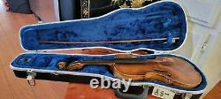 Antique, Vintage, Old German Violin labeled Antonio Stradivarius #8