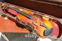 Antique, Vintage, old German Violin size ½