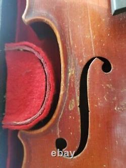 Antique Violin 4/4 W. H. Williams bow De Jaque bridge France