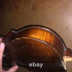 Antique Violin Carlo Testore Milano Vintage For Parts Restoration As Is Rare
