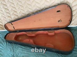 Antique Violin Case Wooden Vintage