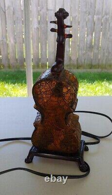 Antique Violin Lamp Perfect