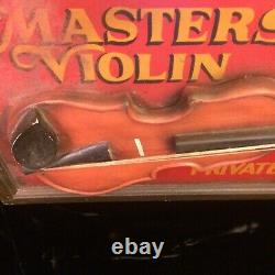 Antique Violin Trade Sign Masters Pedersen Molded Violin Vintage Beautiful