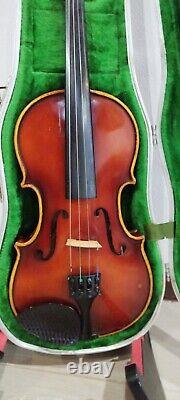 Antique Violin Vintage German Made Violin Copy Of 1724 Franciso Morana In Case