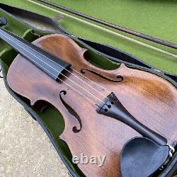 Antique Violin (inscribed Reconstructed Walter Browne LSW 1923)