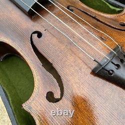 Antique Violin (inscribed Reconstructed Walter Browne LSW 1923)