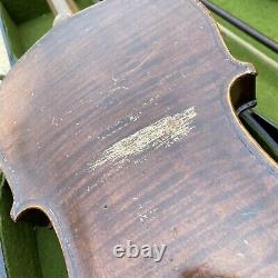 Antique Violin (inscribed Reconstructed Walter Browne LSW 1923)