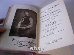 Antique Vtg Hardcover Book Violin Making As It Was And Is By Ed Heron Allen