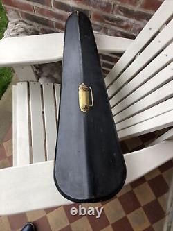 Antique Wooden Violin case. And Extras WITHERS SONS & Co Leicester Square London